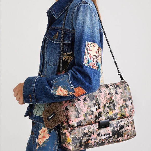 Desigual Sling bag outer fastener flap Bag - Picture 1 of 16
